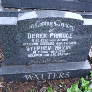 WALTERS Derek Pringle 1932-1991 :: WALTERS Stephen Wayne 1965-1985