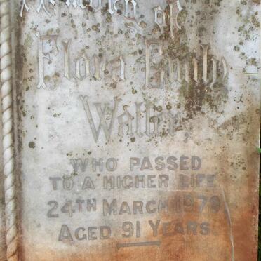 WALLER Sidney George Household -1948 &amp; Flora Emily -1979