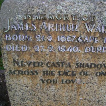 WATSON James Arthur 1867-1940 &amp; Mary Elizabeth 1869-1953