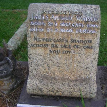 WATSON James Arthur 1867-1940 &amp; Mary Elizabeth 1869-1953
