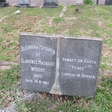 WRIGHT Clarence Maynard -1967