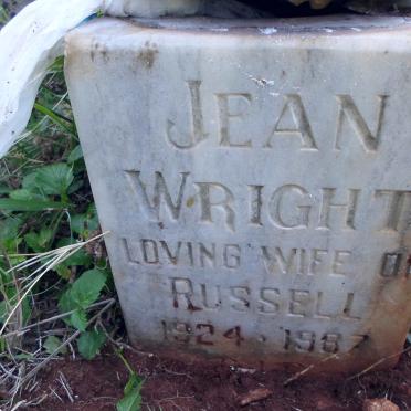 WRIGHT Jean 1924-1987