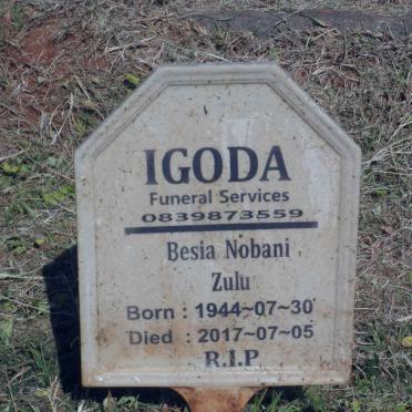 ZULU Besia Nobani 1944-2017