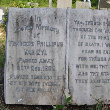 ZYL Francois Phillipus, van -1963
