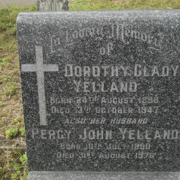 YELLAND Percy John 1890-1976 &amp; Dorothy Gladys 1898-1947