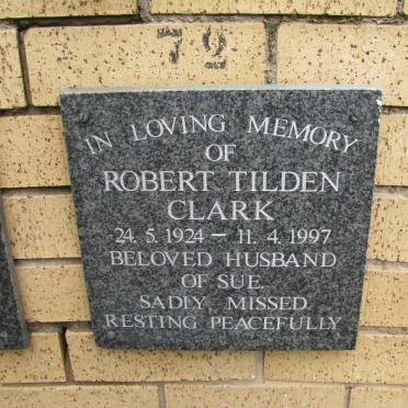 CLARK Robert Tilden 1924-1997