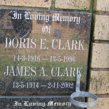 CLARK James A. 1914-2002 &amp; Doris E. 1916-1996