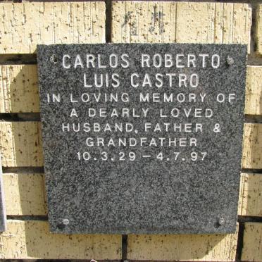 CASTRO Carlo Roberto Luis 1929-1997