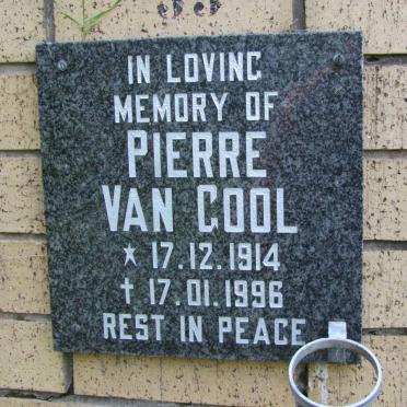 COOL Pierre, van 1914-1996