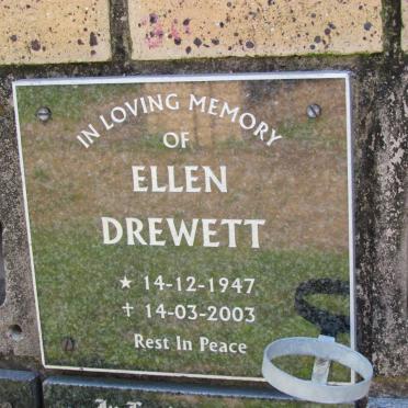 DREWETT Ellen 1947-2003