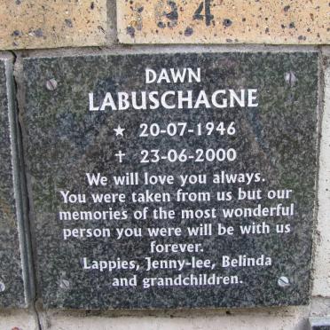 LABUSCHAGNE Dawn 1946-2000