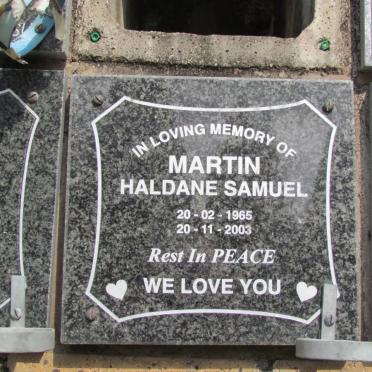 MARTIN Haldane Samuel 1965-2003