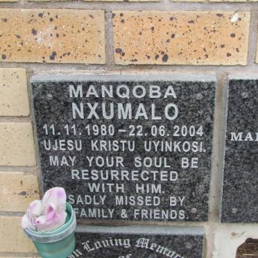 NXUMALO Manqoba 1980-2004