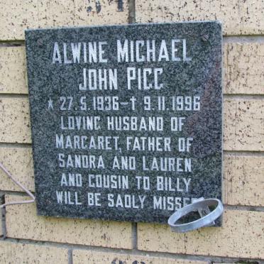 PIGG Alwine Michael John 1936-1996
