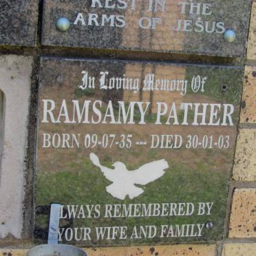 PATHER Ramsamy 1935-2003