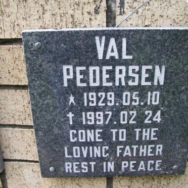 PEDERSEN Val 1929-1997