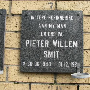 SMIT Pieter Willem 1949-1994