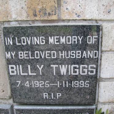 TWIGGS Billy 1925-1995