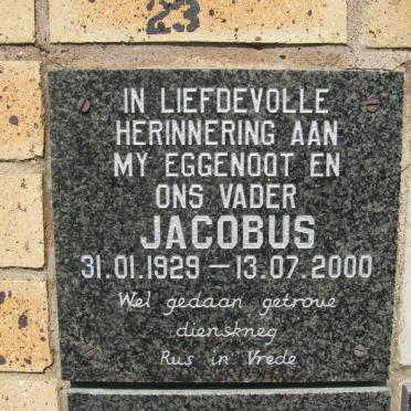 ? Jacobus 1929-2000