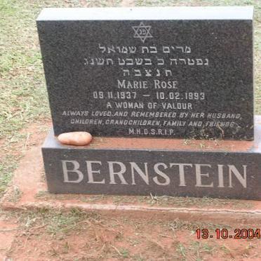 BERNSTEIN Marie Rose 1937-1993