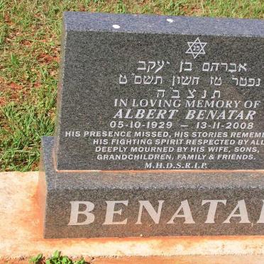 BENATAR Albert 1929-2008