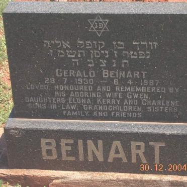 BEINART Gerald 1930-1987