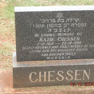 CHESSEN Katie 1910-1996