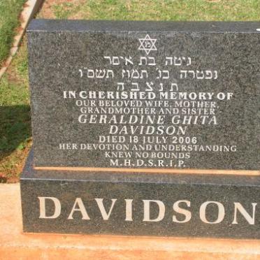 DAVIDSON Geraldine Ghita -2006