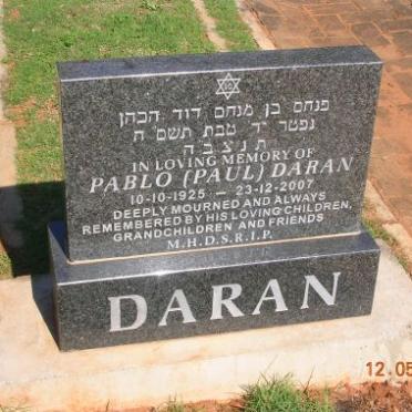 DARAN Pablo 1925-2007