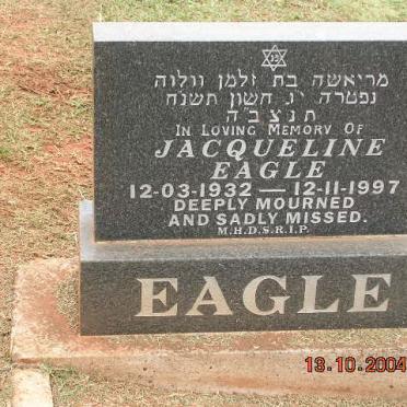 EAGLE Jacqueline 1932-1997