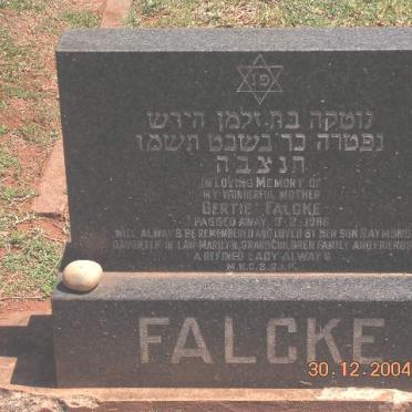 FALCKE Gertie - 1986