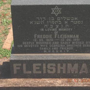 FLEISHMAN Freddie 1926-1991