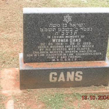 GANS Werner 1914-1989