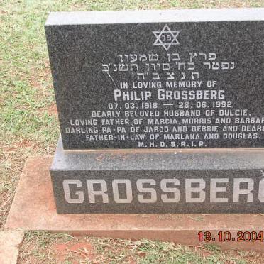 GROSSBERG Philip 1918-1992