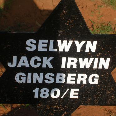 GINSBERG Selwyn Jack Irwin