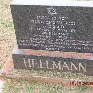 HELLMANN Jos 1902-1995