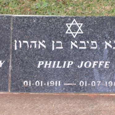 JOFFE Philip 1911-1962