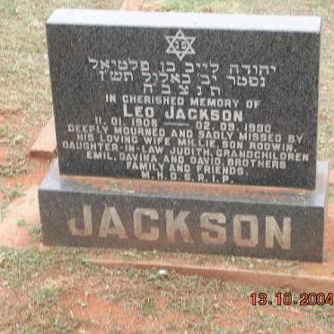 JACKSON Leo 1908-1990