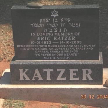 KATZER Eric 1933-2003