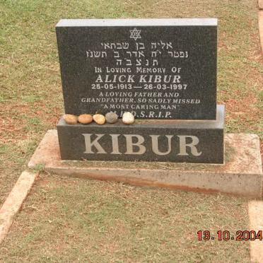 KIBUR Alick 1913-1997