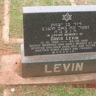 LEVIN Davis 1902-1992