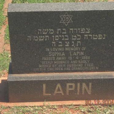 LAPIN Sophia -1985