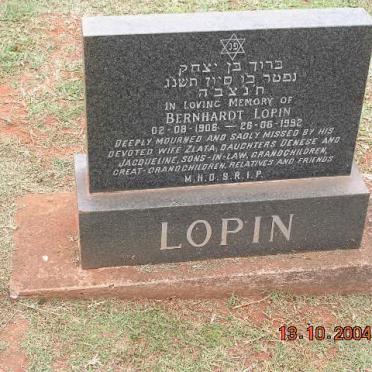 LOPIN Bernhardt 1906-1992