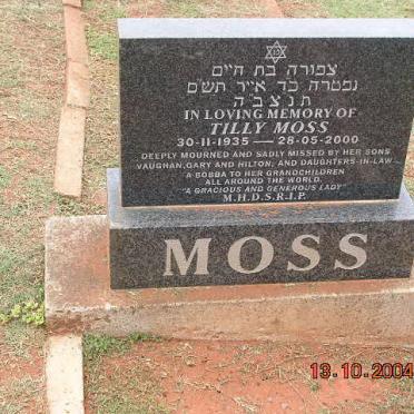 MOSS Tilly 1935-2000
