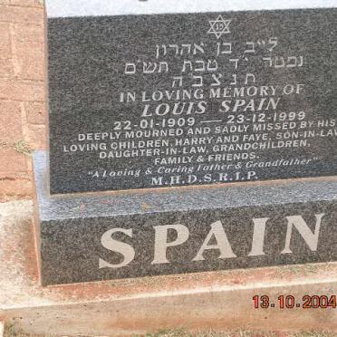 SPAIN Louis 1909-1999