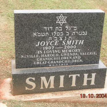 SMITH Joyce 1907-2000