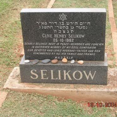 SELIKOW Clive Henry -1992