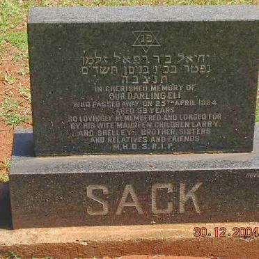 SACK Eli -1984