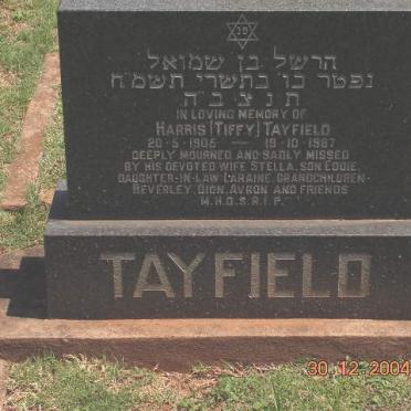 TAYFIELD Harris 1905-1987