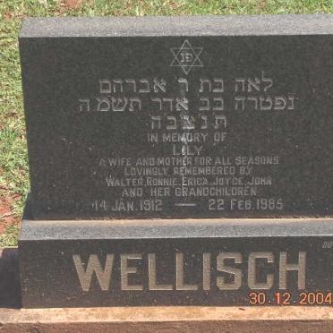 WELLISCH Lily 1912-1985